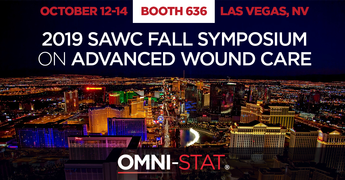 Join Omin-Stat Medical Inc in Las Vegas for the SAWC Fall Symposium on Advanced Wound Care